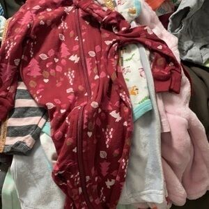 Bundle of baby girl clothes